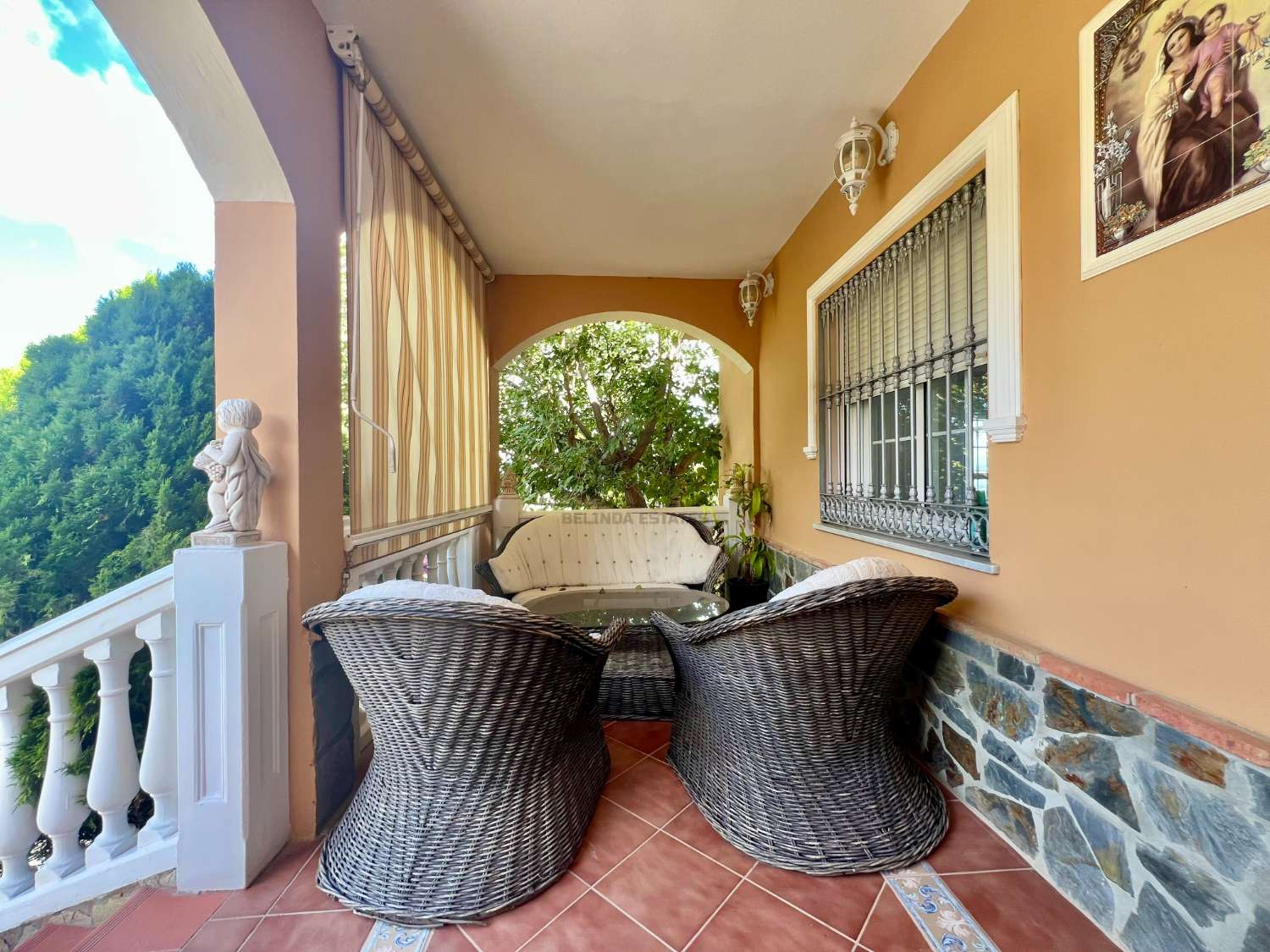 Casa Independiente con jardin y piscina en Pinos de Alhaurin