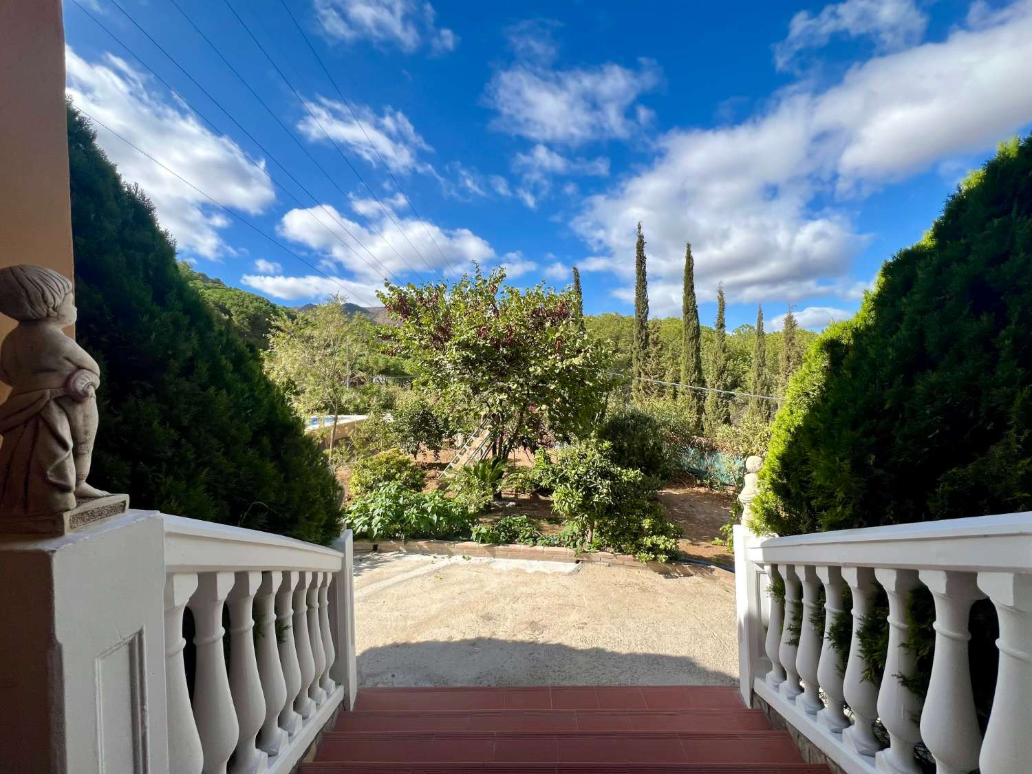 Casa Independiente con jardin y piscina en Pinos de Alhaurin