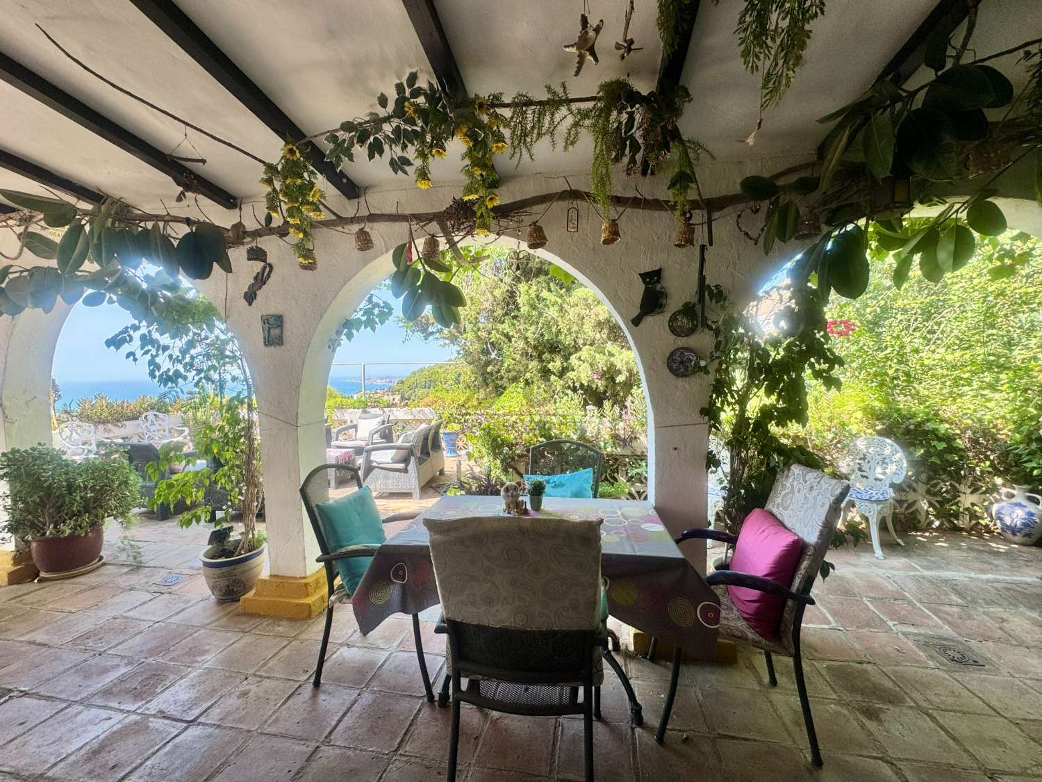 Magnífica villa con apartamento de invitados en Benalmádena Pueblo