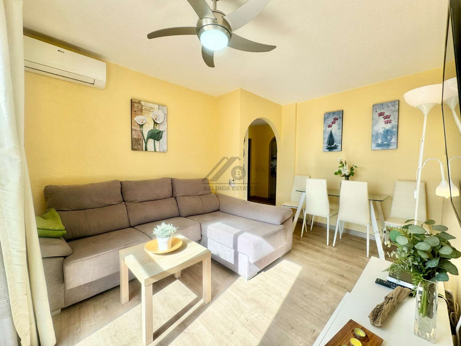 Luminoso Ático con licencia turística en Benalmádena Costa